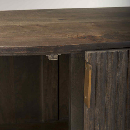 Mercana Terra Two Doors Wood Accent Cabinet