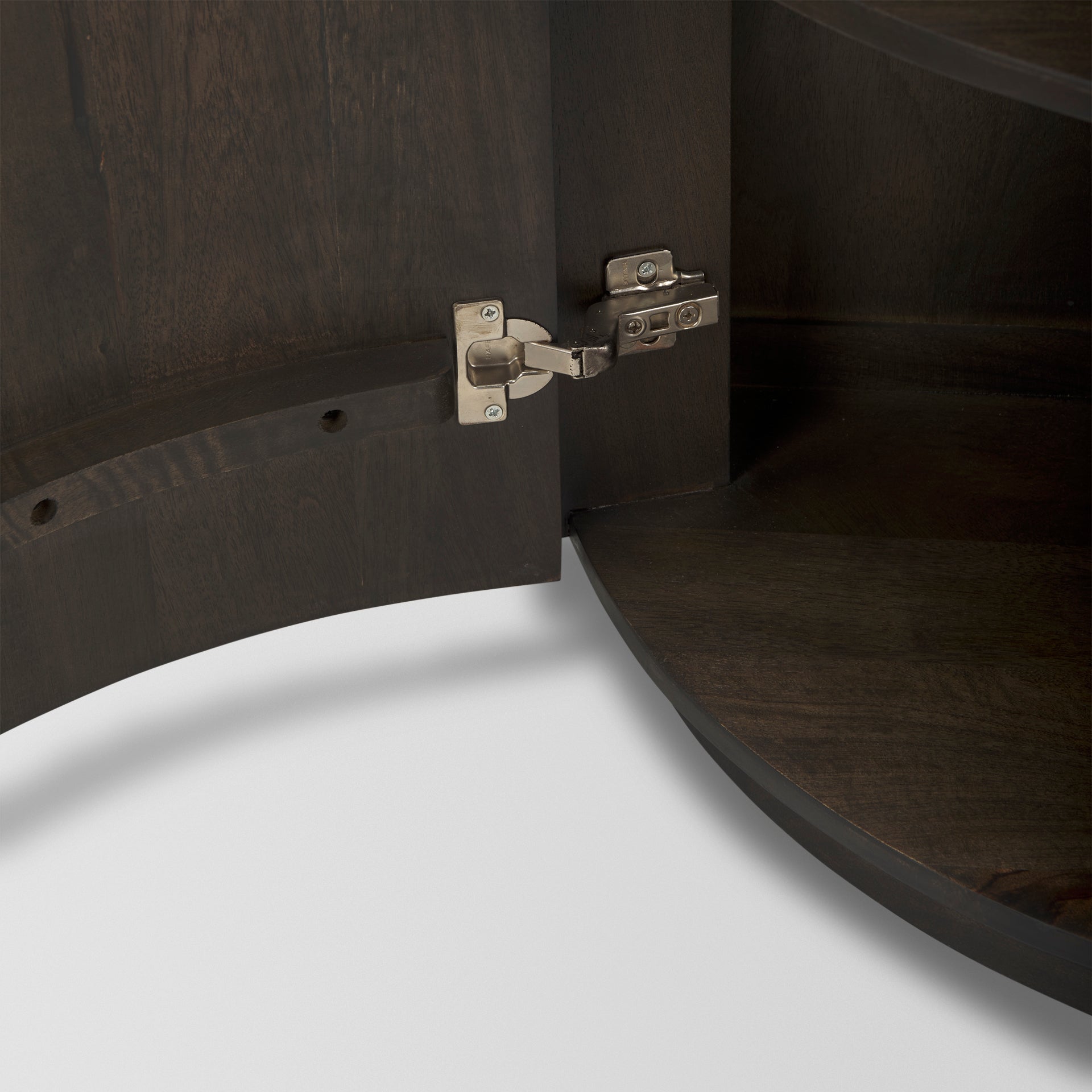 Mercana Terra Two Doors Wood Accent Cabinet