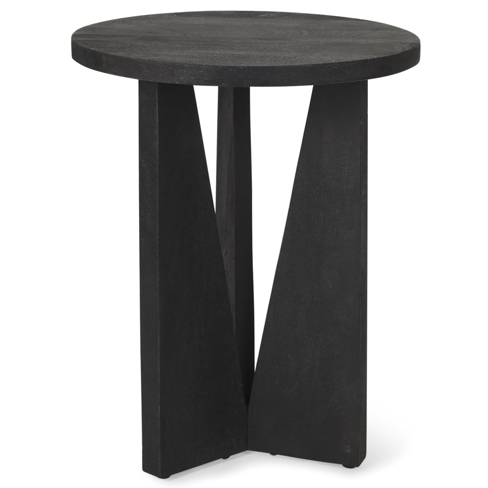 Mercana Mattius Wooden Round Accent Table