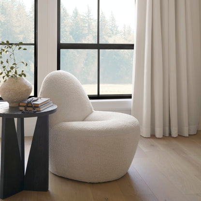 Mercana Mattius Wooden Round Accent Table