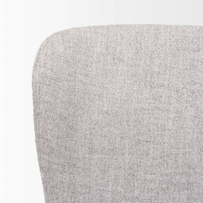 Mercana Hartt Grey Fabric Dining Chair (Set of 2)