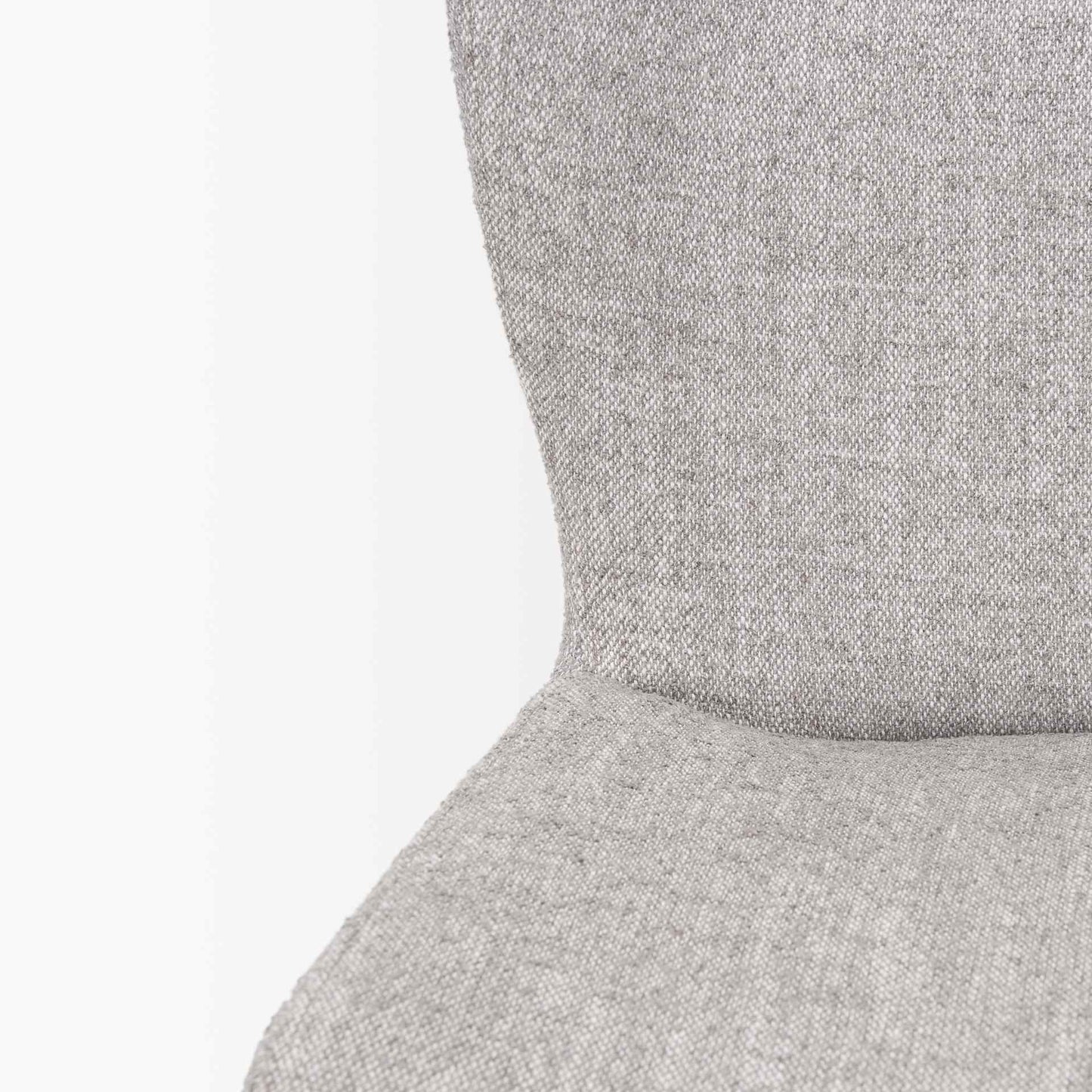 Mercana Hartt Grey Fabric Dining Chair (Set of 2)