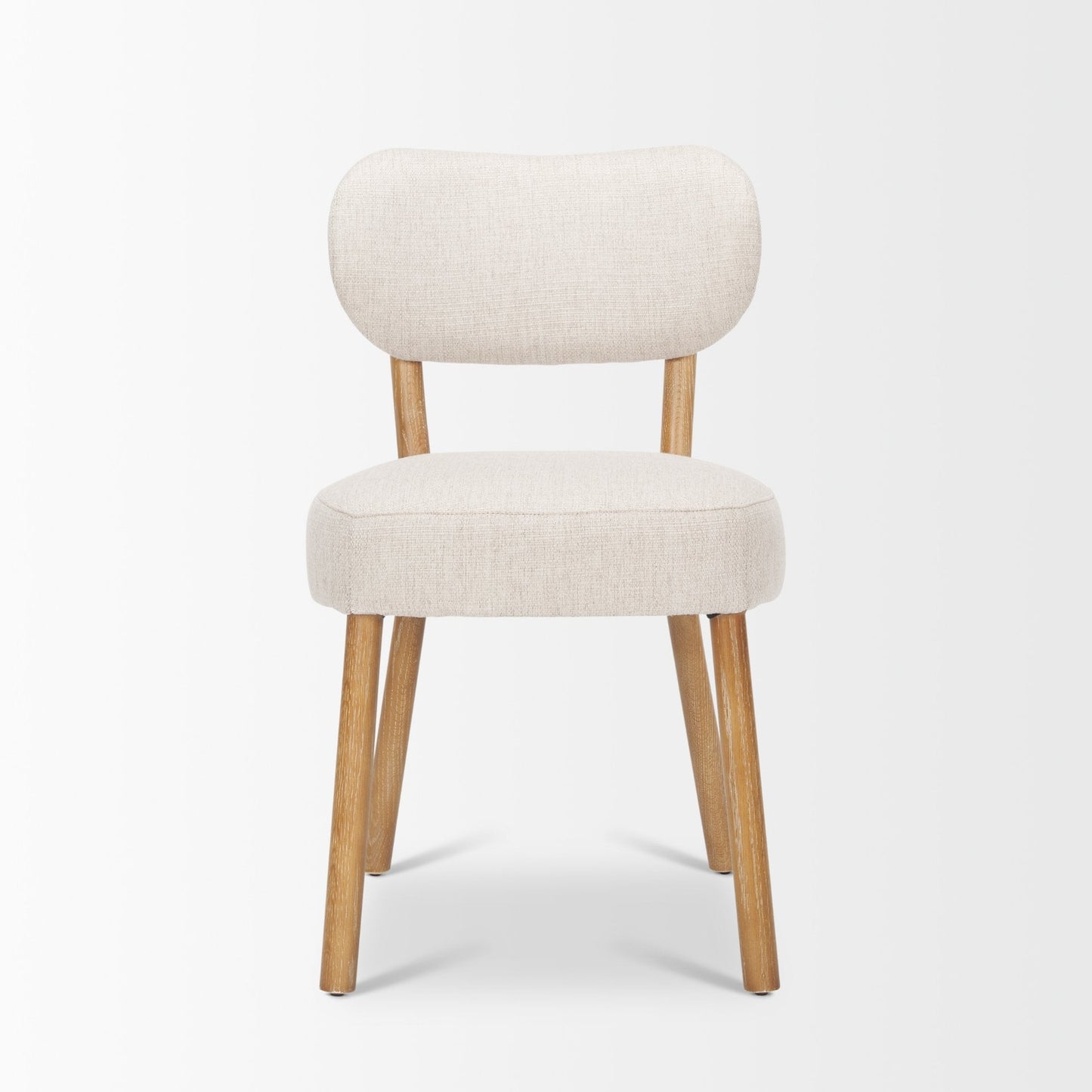 Mercana Owen Beige Fabric Dining Chair (Set of 2)