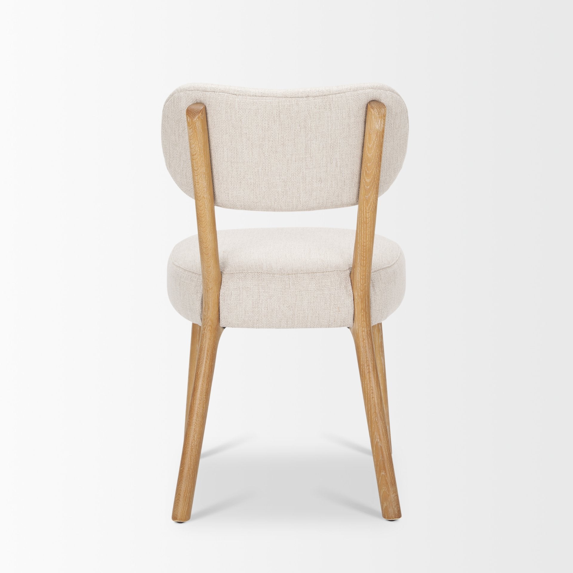 Mercana Owen Beige Fabric Dining Chair (Set of 2)