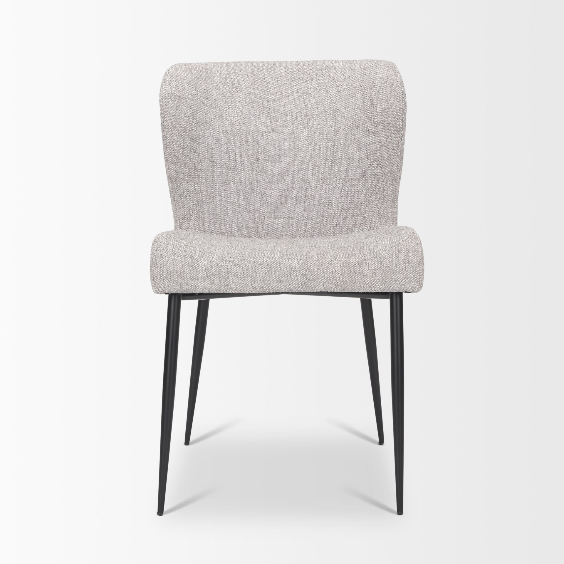 Mercana Hartt Grey Fabric Dining Chair (Set of 2)