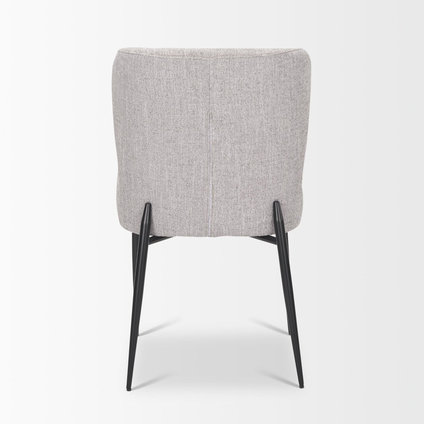 Mercana Hartt Grey Fabric Dining Chair (Set of 2)