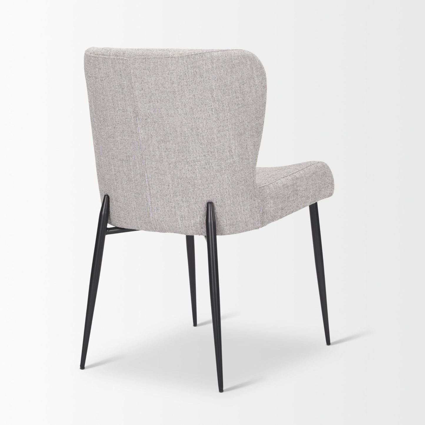 Mercana Hartt Grey Fabric Dining Chair (Set of 2)