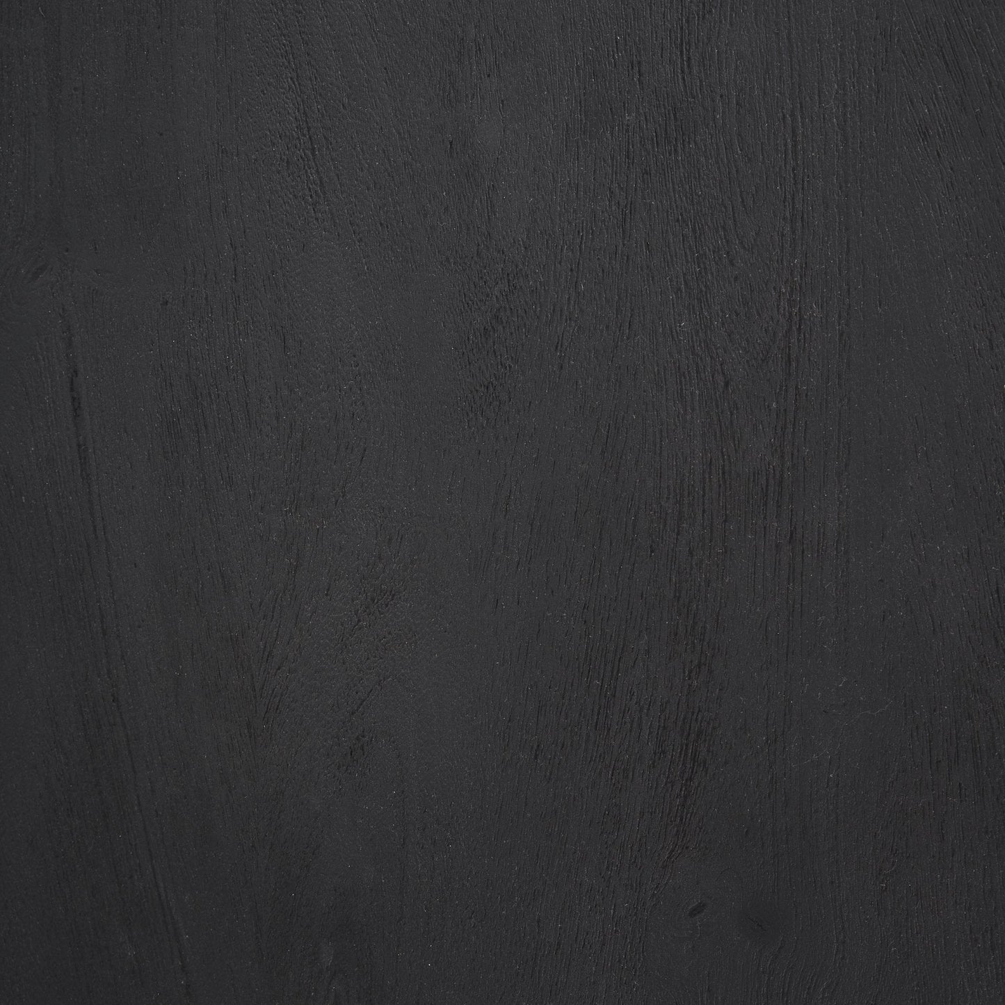 Mercana Maxine Hexagonal Black Wood Foyer Table