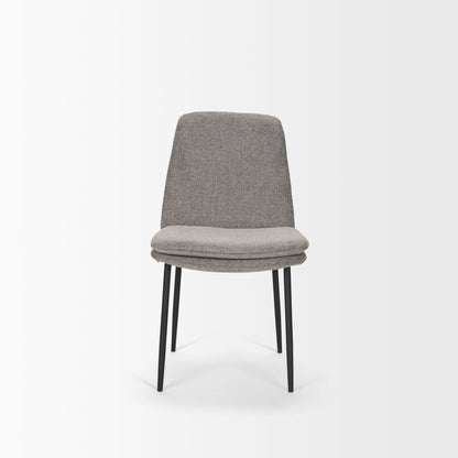 Mercana Eve Boucle Fabric Armless Dining Chair (Set of 2)