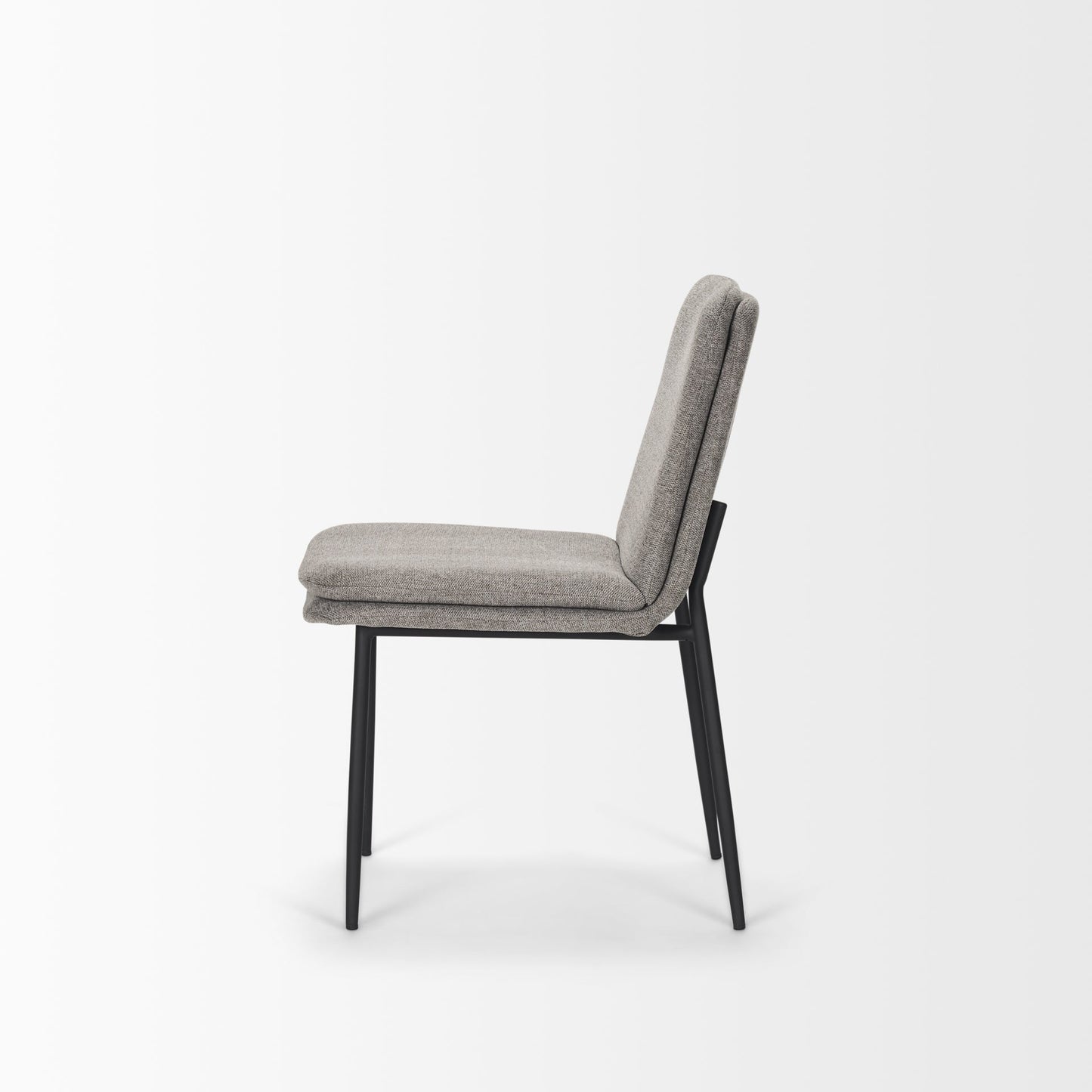 Mercana Eve Boucle Fabric Armless Dining Chair (Set of 2)