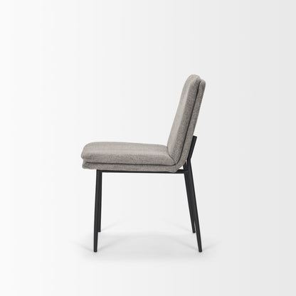 Mercana Eve Boucle Fabric Armless Dining Chair (Set of 2)