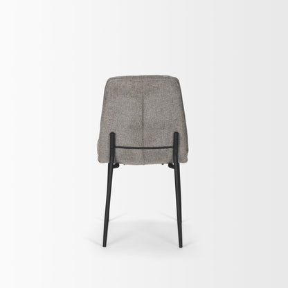 Mercana Eve Boucle Fabric Armless Dining Chair (Set of 2)