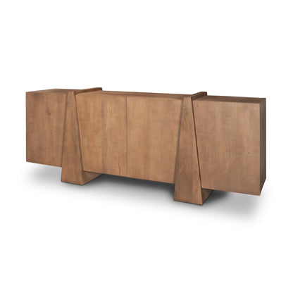 Mercana Eula Four Doors Wood Sideboard
