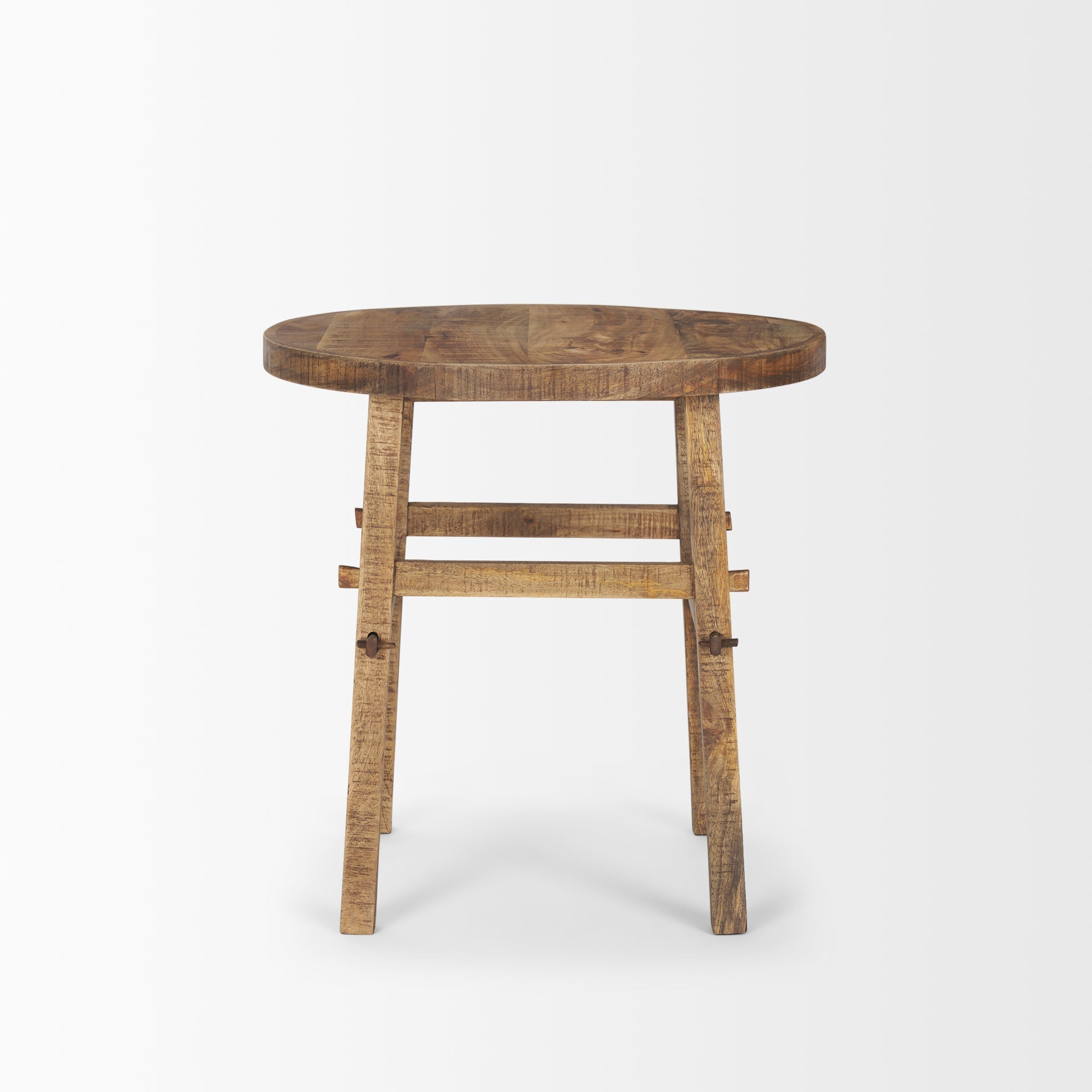 Mercana Rosie Wooden Round End Table