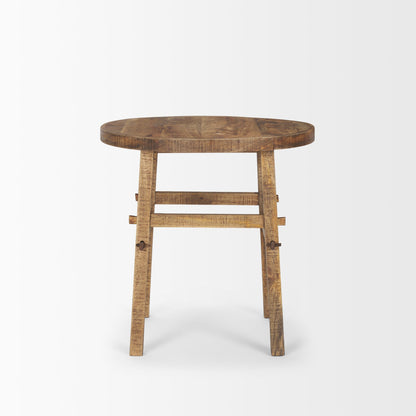 Mercana Rosie Wooden Round End Table