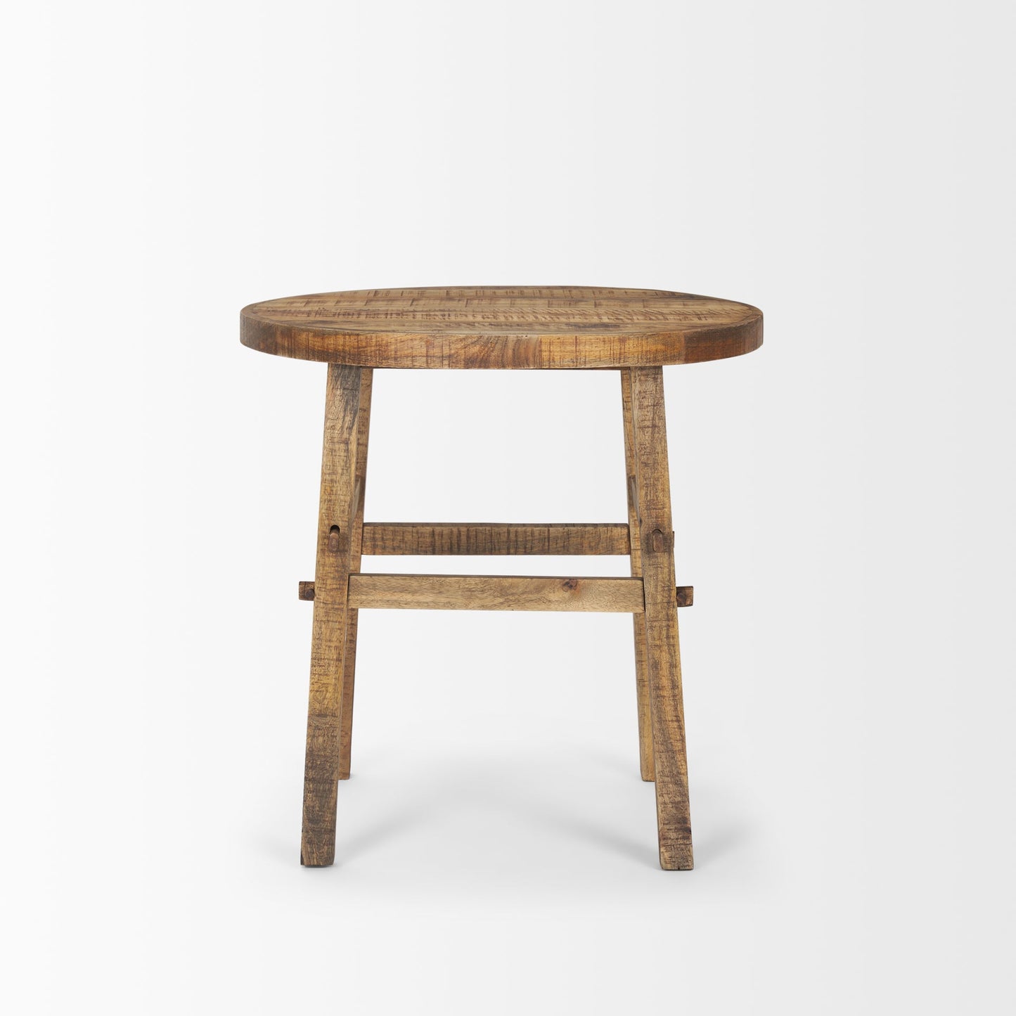 Mercana Rosie Wooden Round End Table