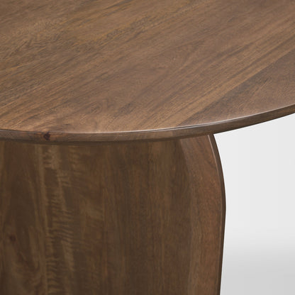 Isla Wooden Oval Dining Table