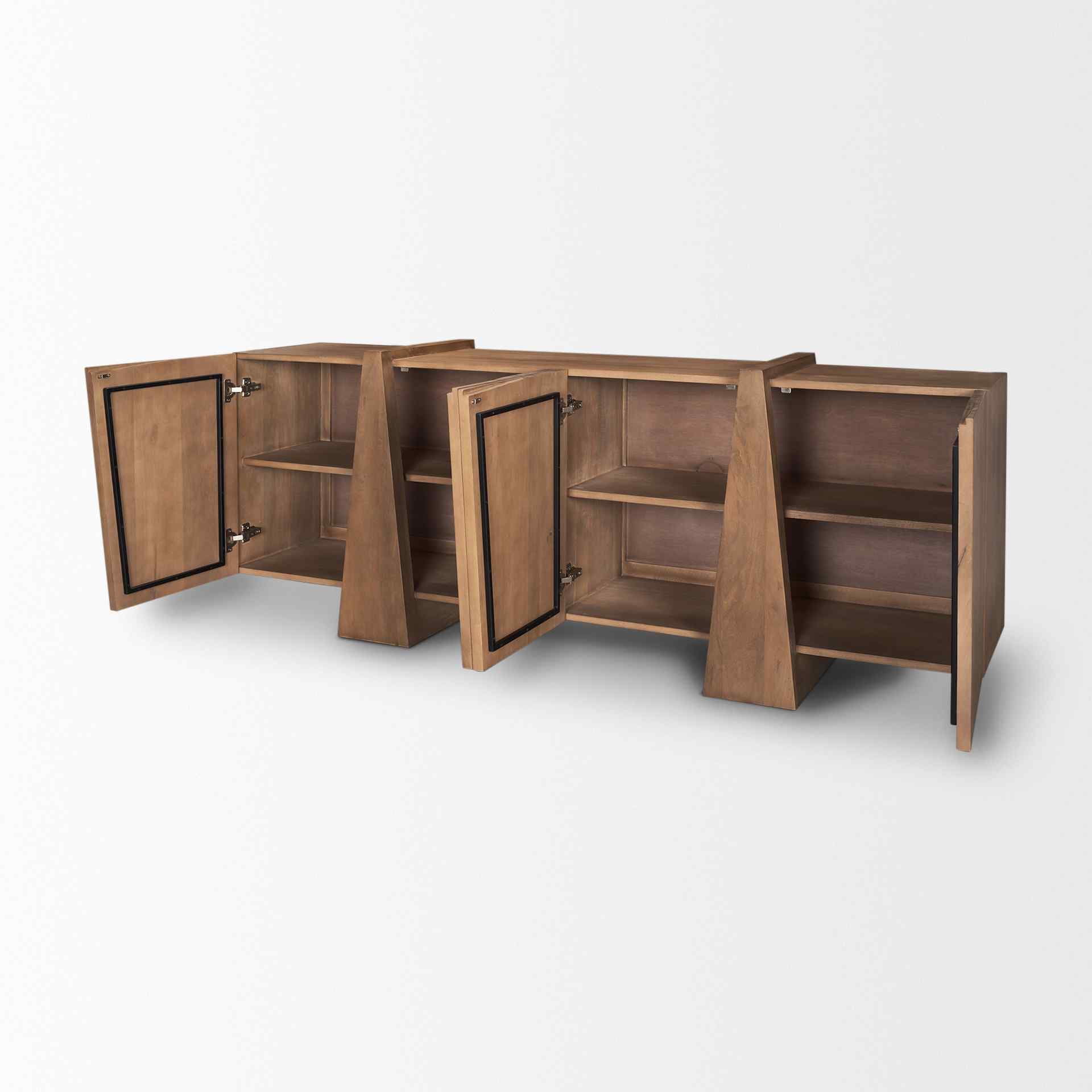 Mercana Eula Four Doors Wood Sideboard