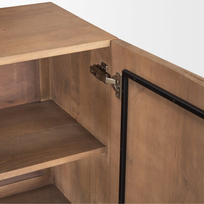 Mercana Eula Four Doors Wood Sideboard