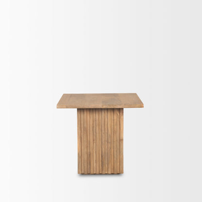 Mercana June Wooden Square Side Table
