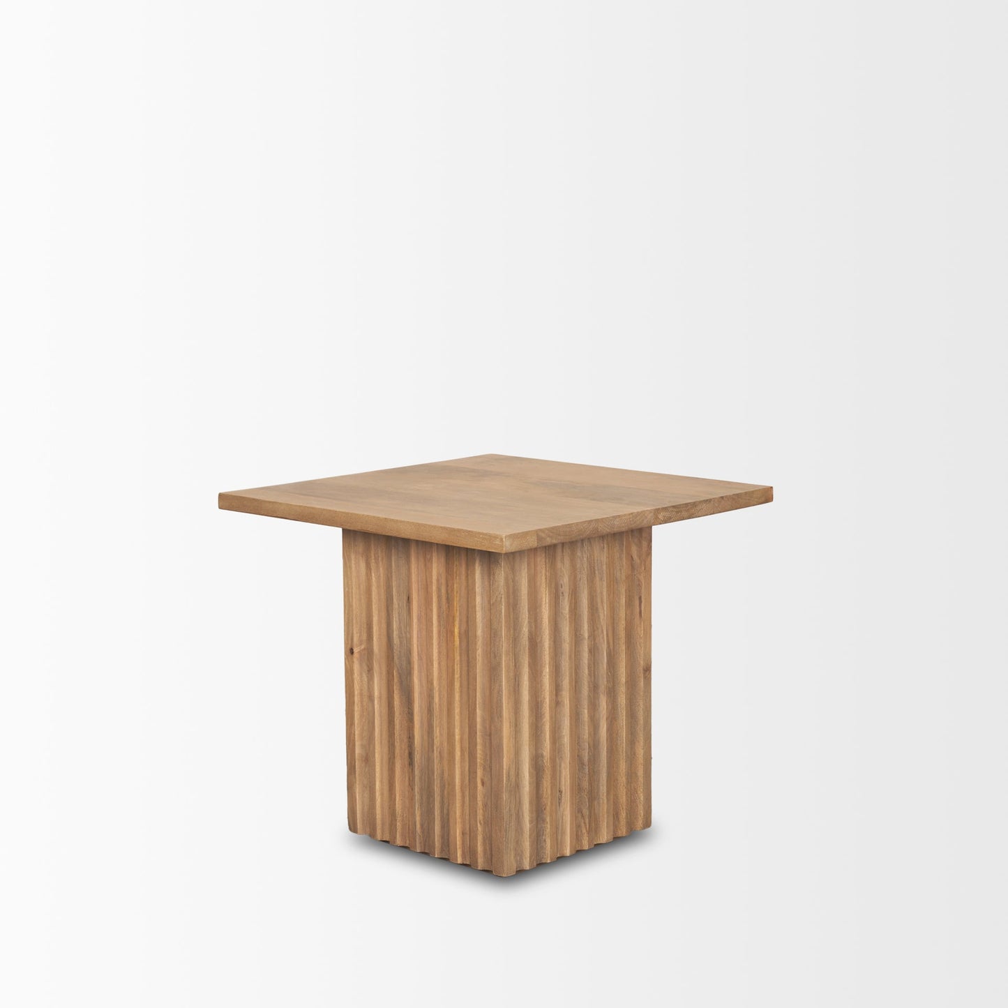 Mercana June Wooden Square Side Table