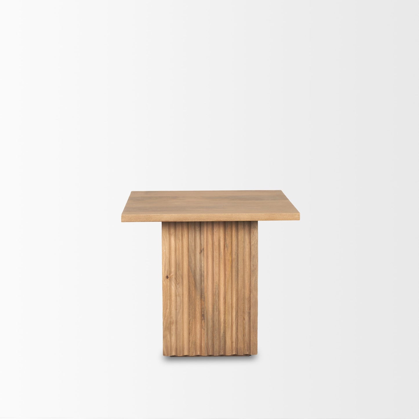 Mercana June Wooden Square Side Table