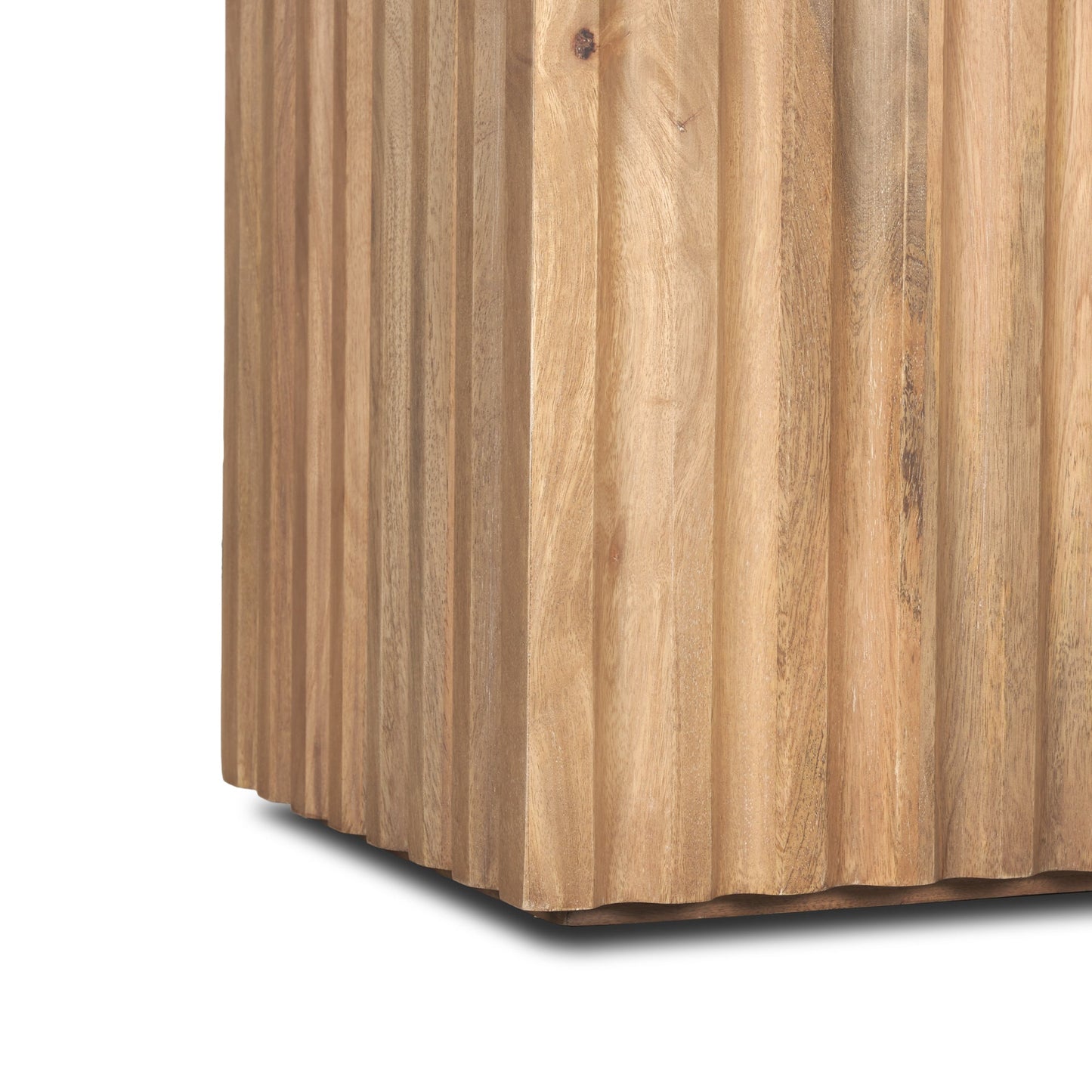 Mercana June Wooden Square Side Table