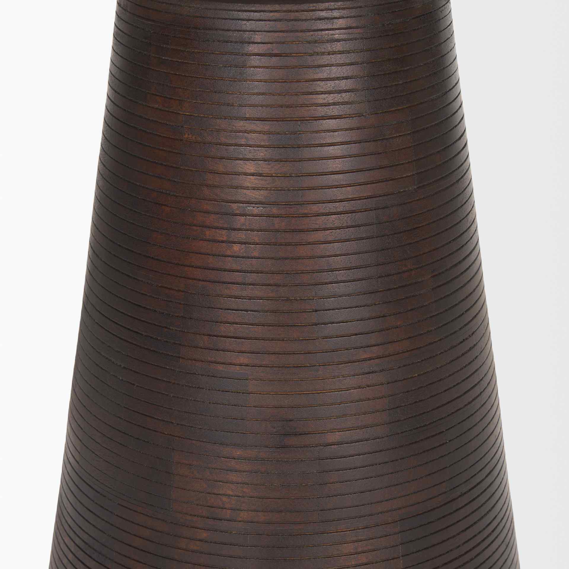Mercana Novell Wooden Pedestal Accent Table