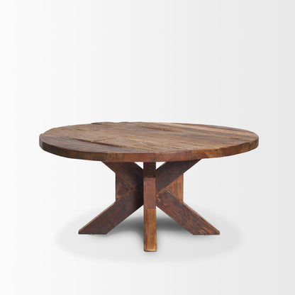 Mercana Heidi Wooden Round Coffee Table