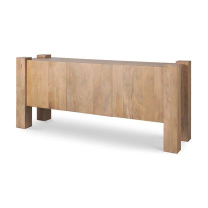 Mercana Beth Three Doors Wood Sideboard