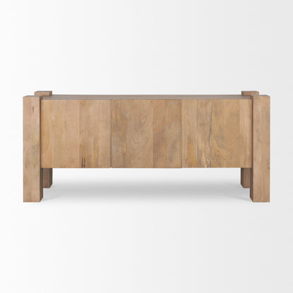 Mercana Beth Three Doors Wood Sideboard