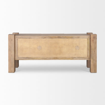 Mercana Beth Three Doors Wood Sideboard