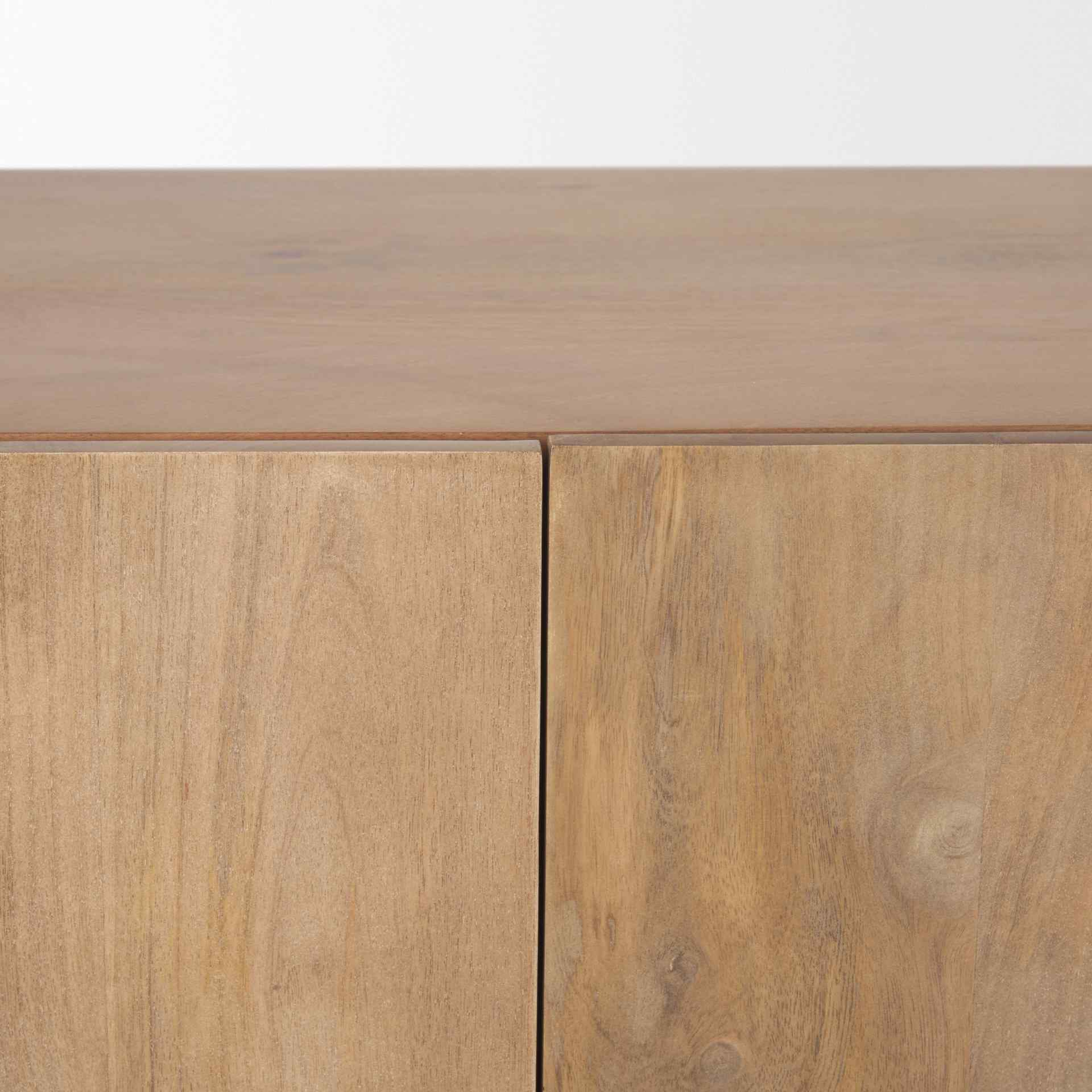 Mercana Beth Three Doors Wood Sideboard