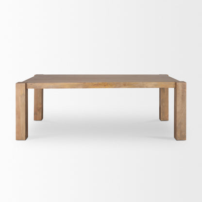 Mercana Beth Wood Rectangular Dining Table