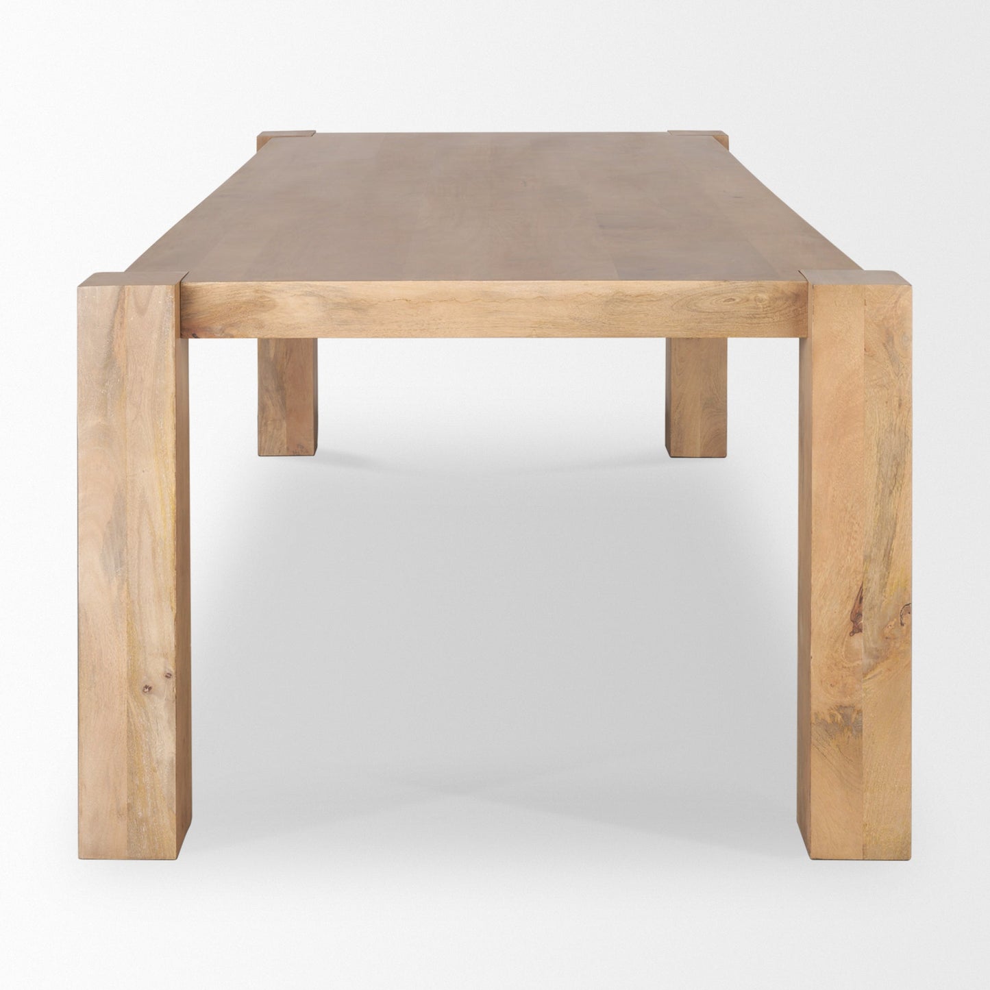 Mercana Beth Wood Rectangular Dining Table
