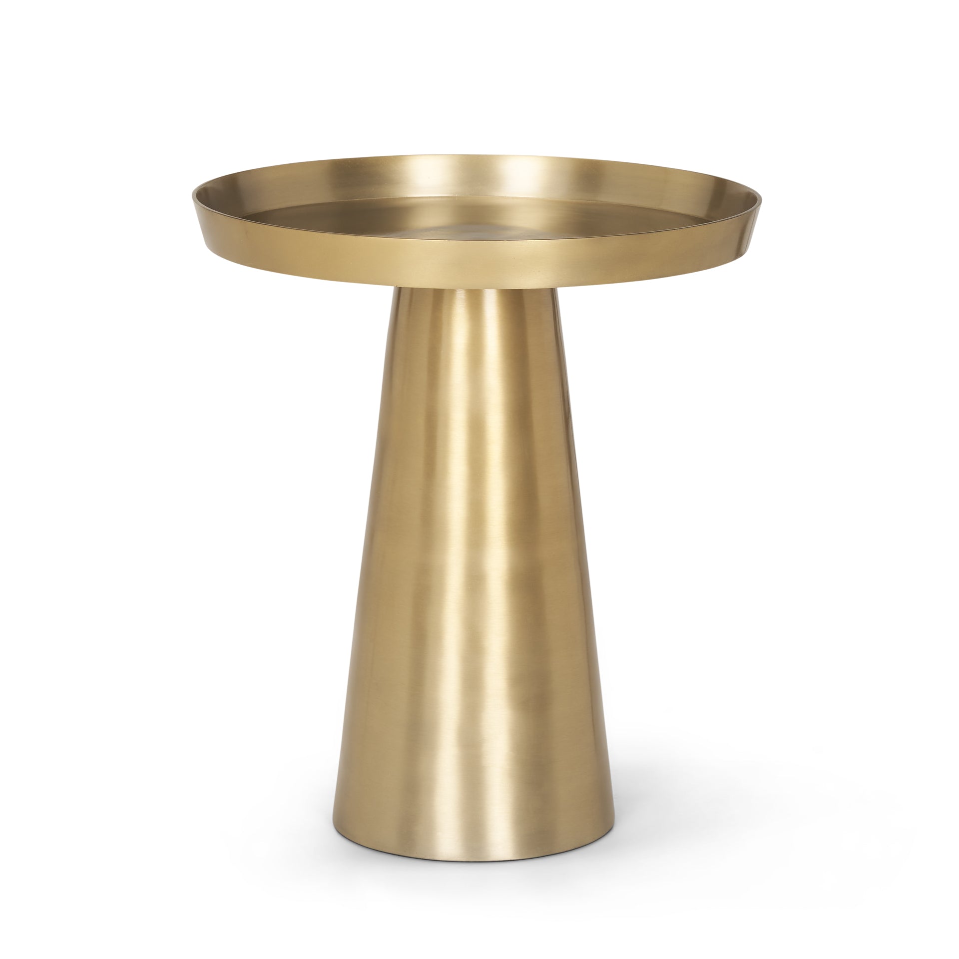 Mercana Roland Aluminum Round Accent Table