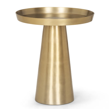 Mercana Roland Aluminum Round Accent Table