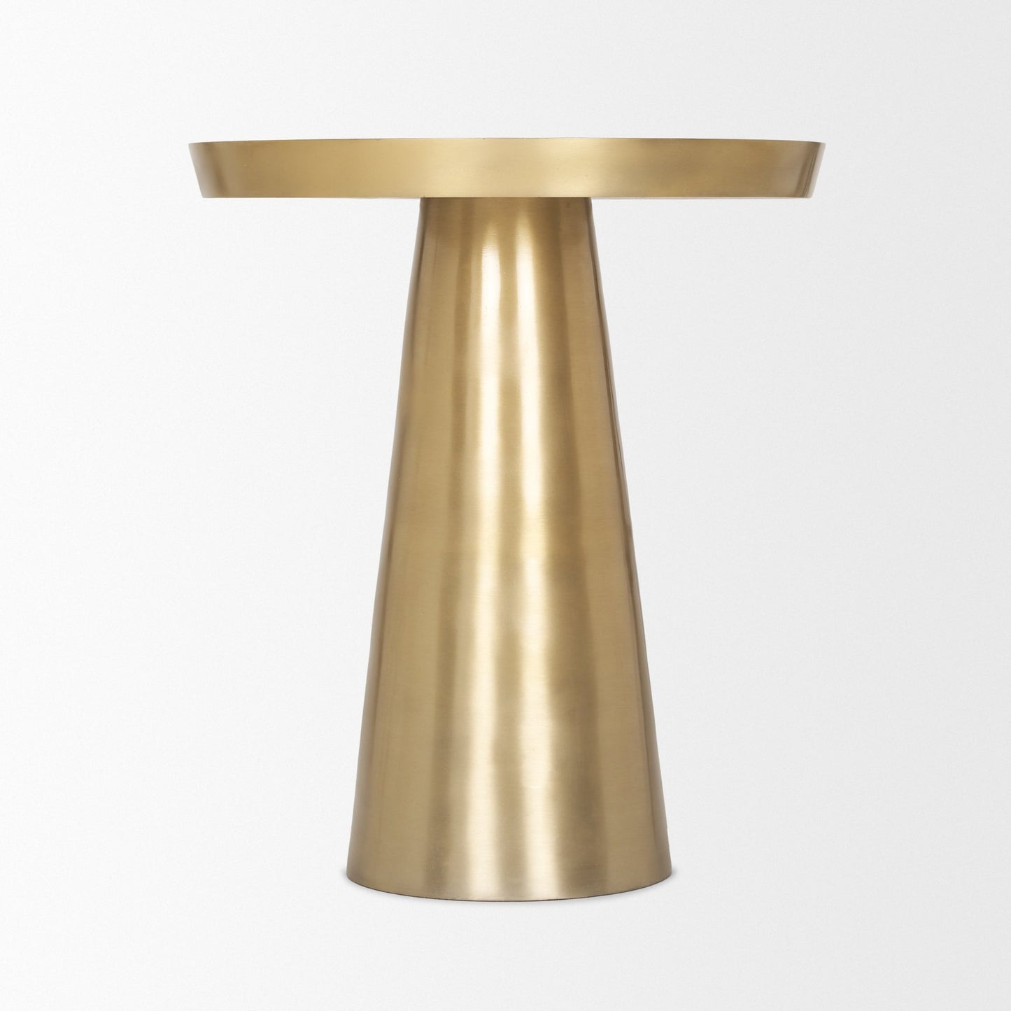 Mercana Roland Aluminum Round Accent Table