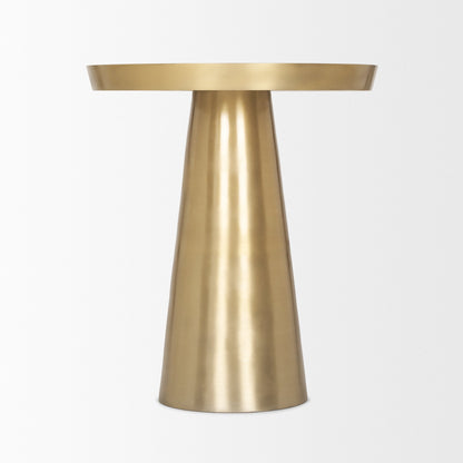 Mercana Roland Aluminum Round Accent Table