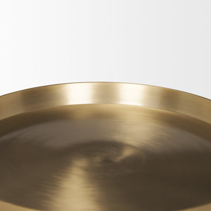 Mercana Roland Aluminum Round Accent Table