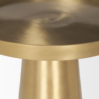 Mercana Roland Aluminum Round Accent Table