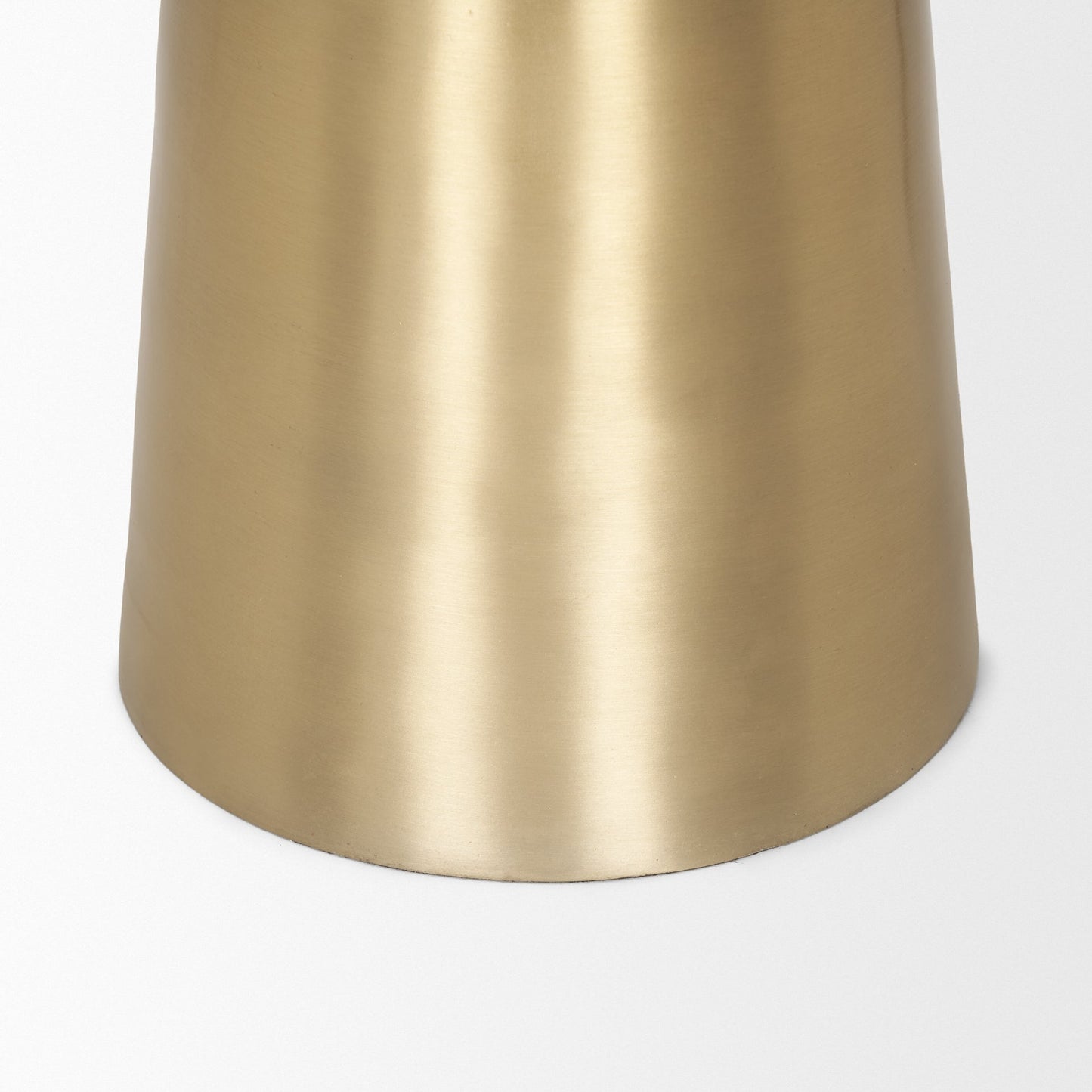 Mercana Roland Aluminum Round Accent Table