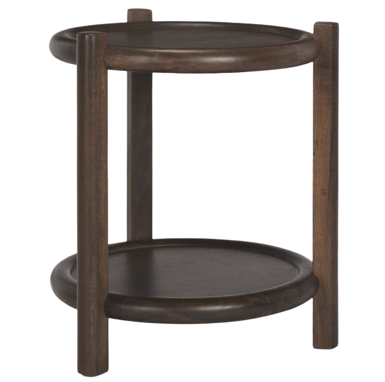 Mercana Romi Wooden Round Accent Table