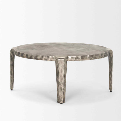 Mercana Randy Aluminum Round Coffee Table