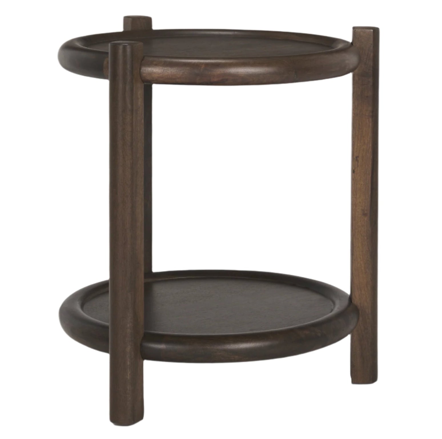 Mercana Romi Wooden Round Accent Table