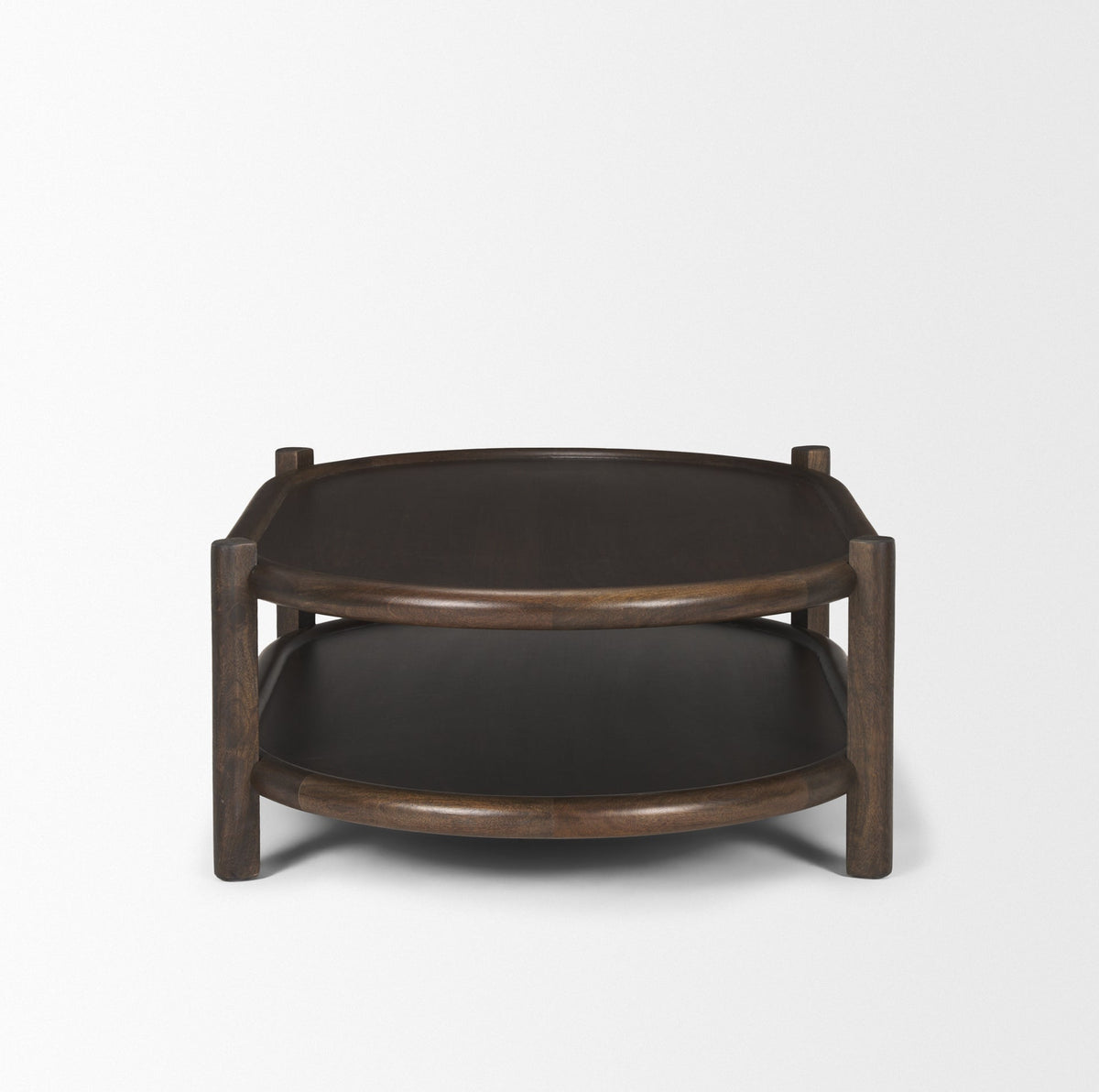 Mercana Romi Wooden Oval Coffee Table