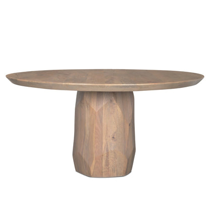 Mercana Fitzgerald Wooden Round Dining Table