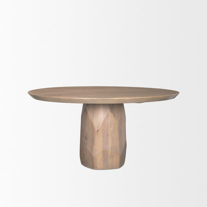 Mercana Fitzgerald Wooden Round Dining Table