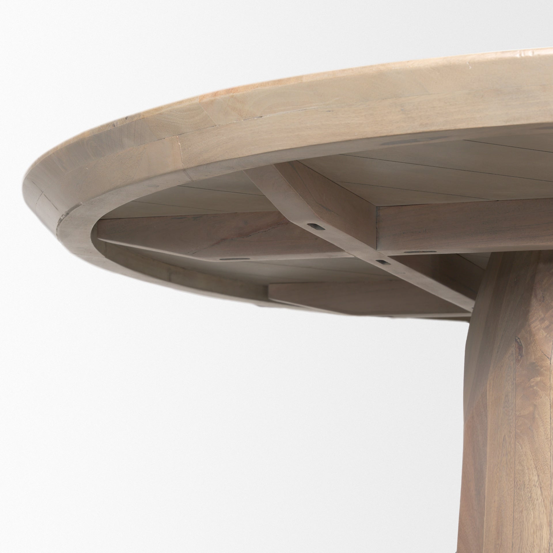 Mercana Fitzgerald Wooden Round Dining Table