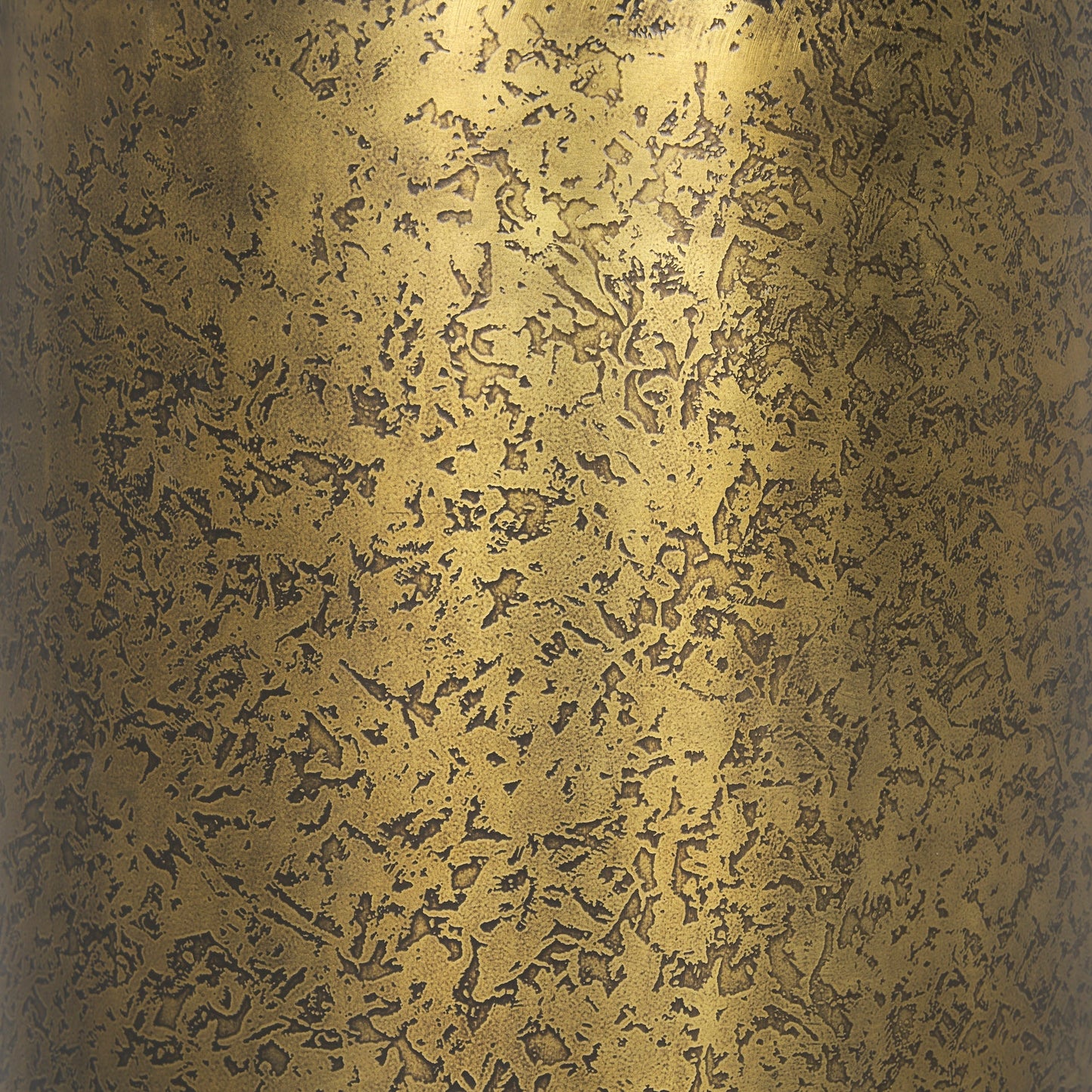 Mercana Rosh Aluminum Gold Round Accent Table